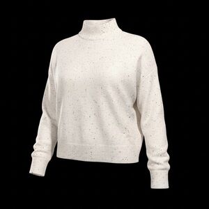 Jessica Simpson Cream Oversized Turtleneck Sweater XL